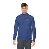 Quarter-Zip Pullover — “Put God First, Then Get The Money, Put Yourself In Power” Graphic Pullover