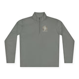 Quarter-Zip Pullover — Gold Monogram "GMP" (God • Money • Power)