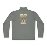 Quarter-Zip Pullover — 'GMP Money Power' Gold Crest Logo