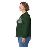 Long Sleeve Tee — "Put God First, Hustle for the Money, Put Yourself in Power" Inspirational Faith & Hustle Top