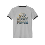 God Money Power Ringer T-Shirt