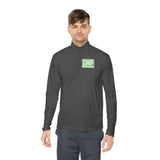 GMP 'God Money Power' Quarter-Zip Pullover