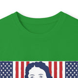 Long Sleeve Tee - Patriotic Bandana Mask Design with 'God, Money & Power' Graphic