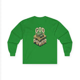 God Power Long Sleeve Tee