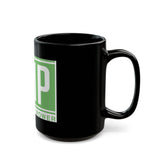 GMP 'God Money Power' Black Coffee Mug - Motivational Faith & Wealth Ceramic Mug (11oz/15oz)