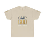 GMP GOD Money Power T-Shirt — Bold Gold Logo Tee