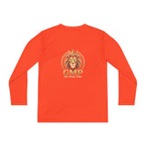 Youth Long Sleeve Tee — Gold Lion 'GMP' Athletic Team Shirt