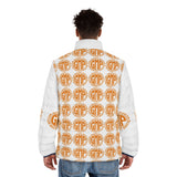 Puffer Jacket — All-Over GMP Logo Men's Insulated Coat
