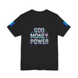 God Money Power Tee — Faith & Hustle Graphic Shirt