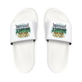 Slide Sandals — 'Good Money Power' Graphic Pool Slides