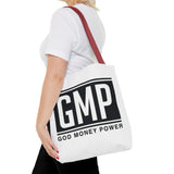 GMP Tote Bag — God Money Power Bold Logo Canvas Tote
