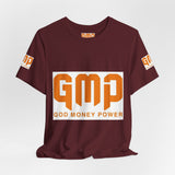 GMP "God Money Power" Graphic Tee — Bold Faith & Hustle Shirt