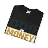 God Money Power Graphic T-Shirt — Bold Statement Tee