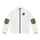 Puffer Jacket — 'GMP Good Money Power' Gold Logo Men’s Insulated Coat