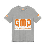 GMP "God Money Power" Graphic Tee — Bold Faith & Hustle Shirt