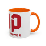 GMP Coffee Mug — Good Money Power Red Accent Ceramic Mug (11/15oz)