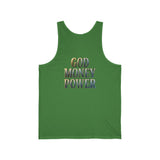 God Money Power Tank Top — Faith & Prosperity Graphic Tank