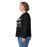 Long Sleeve Tee — GMP God "Money Power" Metallic Logo