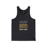 GMP GOD Money Power Tank Top — Motivational Gold Graphic Tank