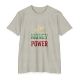 God Money Power T-Shirt – Retro Faith & Hustle Graphic Tee
