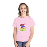 Youth Tee — GMP God Money Power Colorful Graphic Shirt