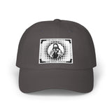 Dad Cap — Vintage TV Test Pattern Graphic Baseball Hat