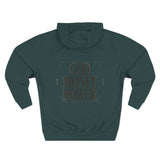 God Money Power Hoodie — Minimalist Inspirational Graphic Hoodie