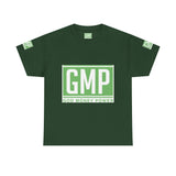 GMP "God Money Power" Logo T-Shirt — Green Box Graphic Tee