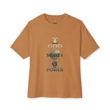 God Money Power Tee — Graphic Oversized Boxy Shirt