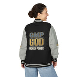 GMP God Money Power Letterman Jacket