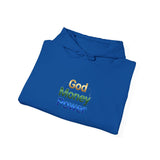 God Money Power Hoodie — Inspirational Rainbow Text Pullover