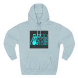God Money Power Hoodie — Religious Statement Pullover with Bold Typography