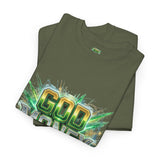 God Money Power Tee — Bold Faith & Wealth Graphic T-Shirt