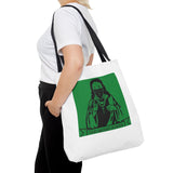 Tote Bag — 'God Money Power' Religious Graphic Tote