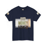 God Money Power Graphic Tee
