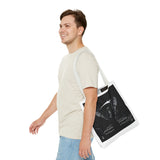 Angel Of Death Grim Reaper Wings Tote Bag — Gothic Scythe Design