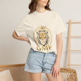 Lion Crest T-Shirt — GMP Gold Emblem Graphic Tee