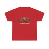 GMP "God Manly Power" Graphic Tee — Bold Logo Cotton Shirt