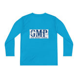 Youth Long Sleeve Tee — GMP "God Money Power" Graphic