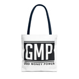 GMP Tote Bag — God Money Power Bold Logo Canvas Tote