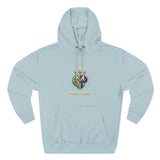 Three-Panel Fleece Hoodie