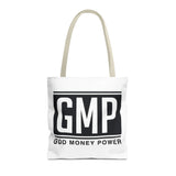 GMP Tote Bag — God Money Power Bold Logo Canvas Tote