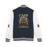 Letterman Jacket — GMP 'God Might Power' Vintage Crest Varsity Jacket