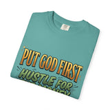 Put God First Hustle For The Money T-Shirt