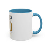 GMP GOD Money Power Accent Coffee Mug — Motivational Office Gift (11/15oz)