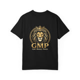 Lion Crest T-Shirt — GMP Gold Emblem Graphic Tee