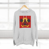 Reggae Sunset Hoodie — Palm Tree Rasta Graphic Fleece