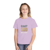 Youth Tee — "GMP GOD" Inspirational Christian Graphic Shirt
