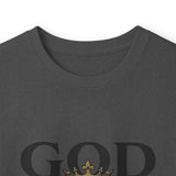 God Money Power- Skull Ultra Cotton Long Sleeve Tee