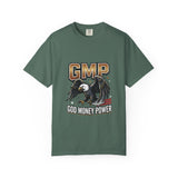 GMP Eagle T-Shirt — "God Money Power" Graphic Tee